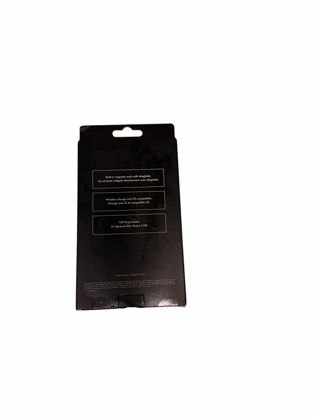 Kate Spade Tortoiseshell iPhone 13 14 15 Protective Case - Brown/Black Mag Safe